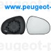 6412284, Alkar, Стекло зеркала правого для Peugeot 207, Peugeot 308, Peugeot 408