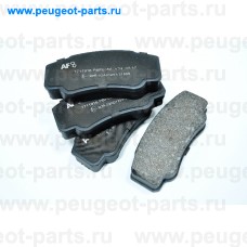 PBP6358, Automotor France, Колодки тормозные задние дисковые Ducato 02-> RUS PSA