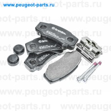 P23093, Brembo, Колодки тормозные задние дисковые Ducato 02-> RUS PSA
