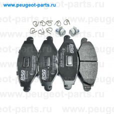 BSG 70-200-010, BSG, Колодки тормозные передние для Peugeot 206, Peugeot 306, Peugeot 206 sedan
