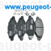 BSG 70-200-010, BSG, Колодки тормозные передние для Peugeot 206, Peugeot 306, Peugeot 206 sedan