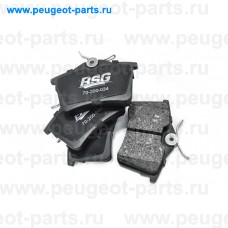 BSG 70-200-034, BSG, Колодки тормозные задние для Citroen Berlingo (B9), Peugeot Partner (B9), Peugeot Partner Tepee (B9), Peugeot 308 2