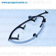 9801197080, Citroen/Peugeot, Трубка обратки от форсунок для Citroen Jumper 3, Peugeot Boxer 3, Ford Transit