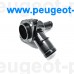9801622180, Citroen/Peugeot, Патрубок системы охлаждения для Citroen C4, Peugeot 206, Peugeot 307, Peugeot 1007