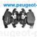 LP2101, Delphi, Колодки тормозные передние для Citroen Berlingo (B9), Citroen C4 (B7), Peugeot Partner (B9), Peugeot Partner Tepee (B9)