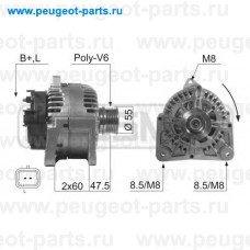 210511, Era, Генератор Рено Duster, Logan, Sandero K4M 1.6 16V Valeo