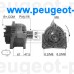 210515, Era, Генератор 110A K4M для Renault Clio 3, Renault Kangoo 1, Renault Twingo 2, Renault Megane 2, Renault Scenic 2, Renault Kangoo 2, Renault Megane 2 SW