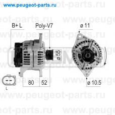 210723A, Era, Генератор Ducato RUS 2.3 (250) 06->, Iveco Daily 2.3 140A