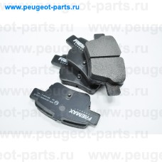 FBP-1404, Fremax, Колодки тормозные задние для Citroen C4, Peugeot 307