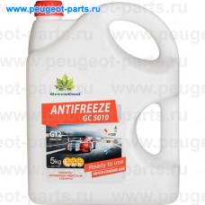 791685, GreenCool, Антифриз GreenCool GC5010 (красный) 5 кг / 4.4 л  (готовый)