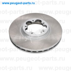 DI-0334C, Japanparts, Диск тормозной передний для Ford Transit