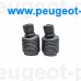 KTP-0709, Japanparts, Пыльник и отбойник амортизатора переднего (комплект 2 штуки) для Renault Megane 3, Renault Fluence