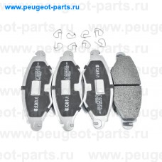 PA-0010AF, Japanparts, Колодки тормозные передние для Peugeot 206, Peugeot 306, Peugeot 206 sedan