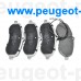 PA-2018AF, Japanparts, Колодки тормозные передние для Fiat Scudo, Citroen Jumpy 3, Peugeot Expert 3