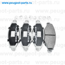 500010, Japko, Колодки тормозные передние для Peugeot 206, Peugeot 306, Peugeot 206 sedan