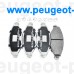500010, Japko, Колодки тормозные передние для Peugeot 206, Peugeot 306, Peugeot 206 sedan