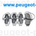 500050, Japko, Колодки тормозные передние для Citroen Berlingo, Peugeot Partner
