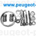 02940, Metalcaucho, Комплект крепления приемной трубы глушителя для Citroen Berlingo, Citroen Xsara, Peugeot Partner, Peugeot 406