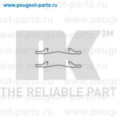 7925121, NK, Ремкомплект тормозных колодок для Renault Logan 2, Renault Sandero 2