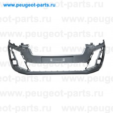 100.10155, Poliplast, Бампер передний (под покраску) для Citroen Jumpy 4, Citroen SpaceTourer, Peugeot Expert 4, Peugeot Traveller