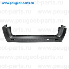 100.11217, Poliplast, Бампер задний (под покраску) для Fiat Scudo, Citroen Jumpy 3, Peugeot Expert 3