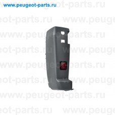 100.11268, Poliplast, Бампер задний левый для Fiat Ducato 250, Citroen Jumper 3, Peugeot Boxer 3