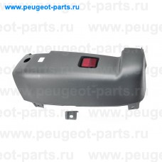 100.11268-SALE, Poliplast, Бампер задний левый (С ДЕФЕКТОМ) для Fiat Ducato 250, Citroen Jumper 3, Peugeot Boxer 3