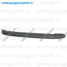 PG0091255, Prasco, Накладка бампера заднего черная (молдинг) для Peugeot 206