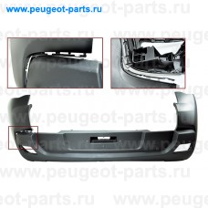 PG5201071-SALE, Prasco, Бампер задний (под окраску) (С ДЕФЕКТОМ) для Peugeot 3008