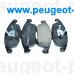 WBP24538A, Wagner, Колодки тормозные передние для Citroen Berlingo (B9), Citroen C4 (B7), Peugeot Partner (B9), Peugeot Partner Tepee (B9)